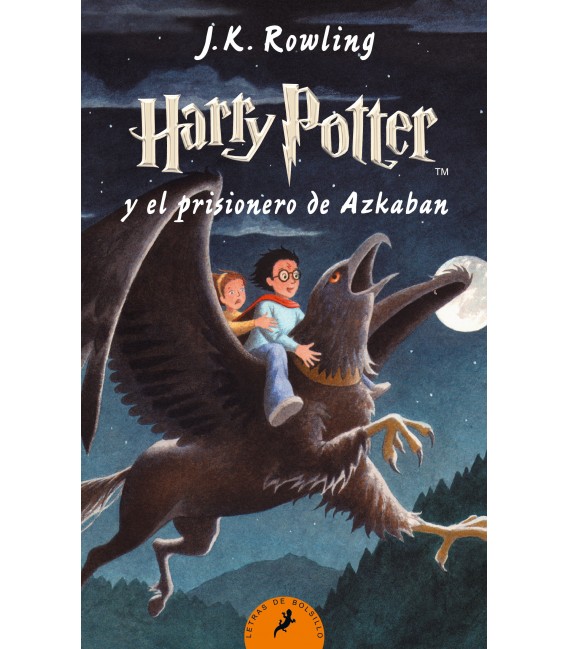 Libro Harry Potter y el prisionero de azkaban HP3 bolsillo