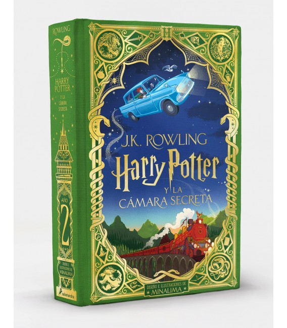 Libro Harry potter y la camara secreta edición Minalima