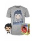 Pack funko exclusivo + camiseta Dragon Ball Z Vegeta  (Metallic)