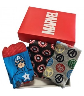 Pack de 3 pares de calcetines Marvel