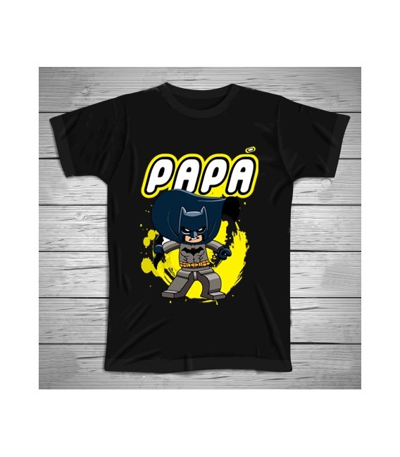 Camiseta papá superheroe