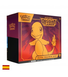 Caja de Élite Pokémon TCG Llamas Obsidianas (Español)