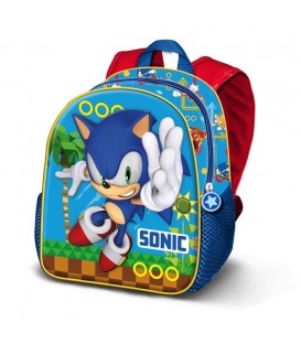 Mochila Infantil 3d Sonic
